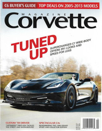 CORVETTE MAGAZINE 2019 OCT - CERV IV C5, 20 YRS LEMANS, ZR1 755 C7, BROCK-'63